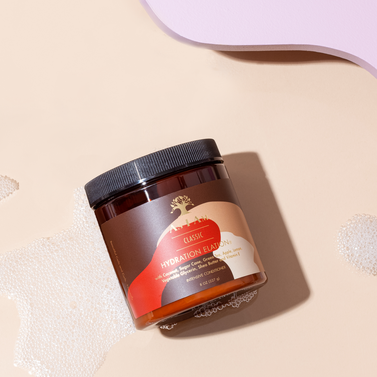 As I Am Classic Hydration Elation Intensive Conditioner. Deep-acting conditioner with coconut oil, shea butter and green apples.
