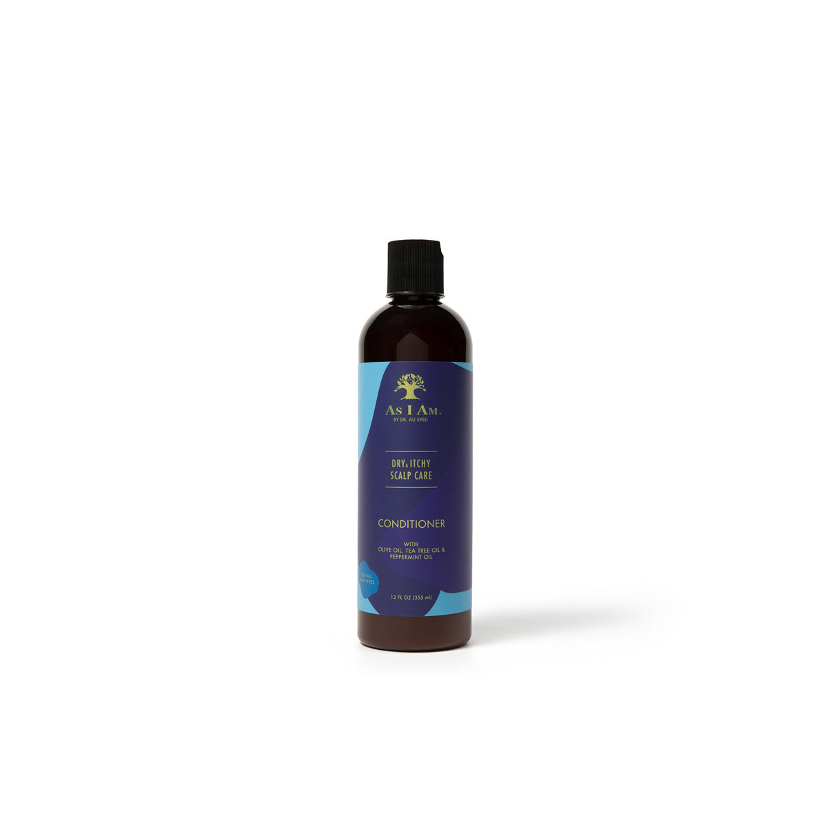 As I Am Dry & Itchy Scalp Care Conditioner (355 ml). Balm for dry and itchy scalp with olive, tea tree and peppermint oil